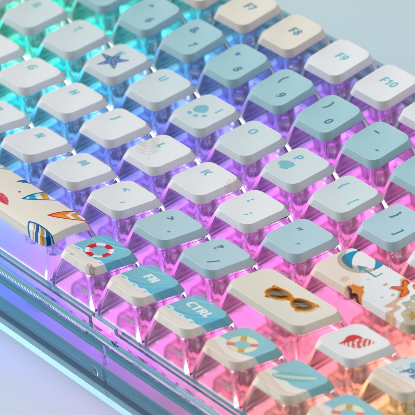 MageGee Light84 Wired Mechanical Keyboard