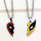 Deadpool & Wolverine Best Friends Necklace Set