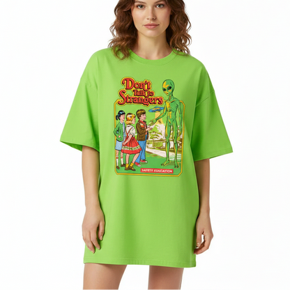 Don't Talk to Strangers Women's Graphic Tee