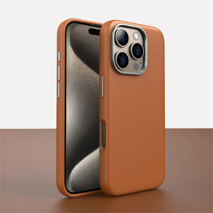 Luxury PU Leather Magnetic Case (for iPhone)