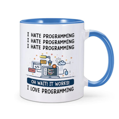 Love-Hate Relationship with Programming Mug