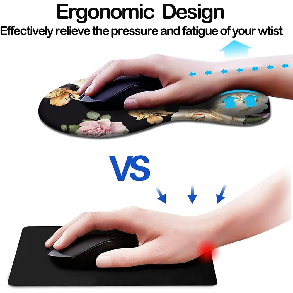 Artistic Ergonomic Mouse Pads