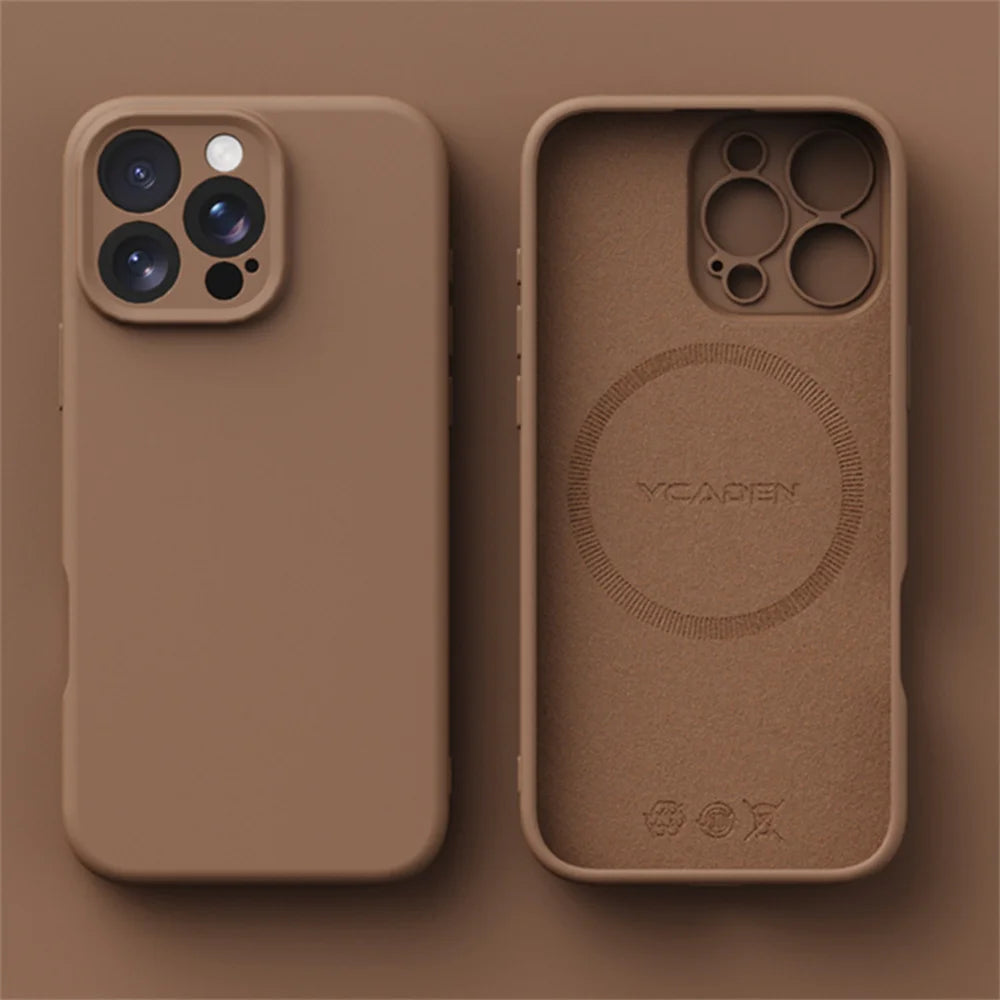 Luxury Liquid Silicone Phone Case (for iPhone)