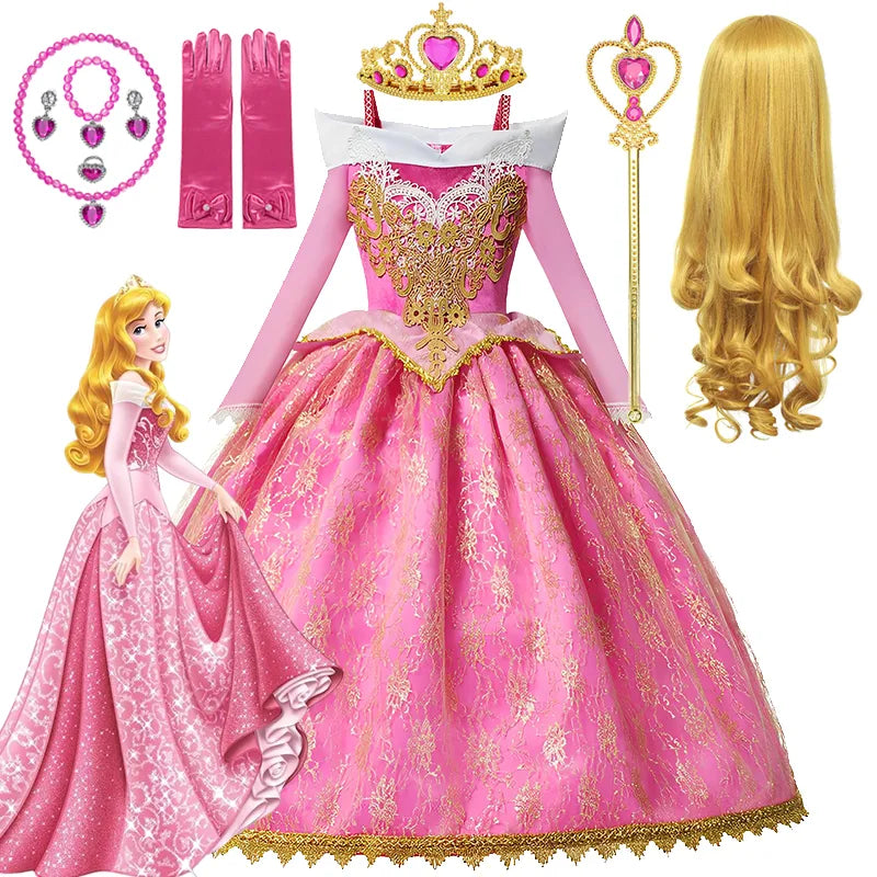 Sleeping Beauty Aurora Kids Costume