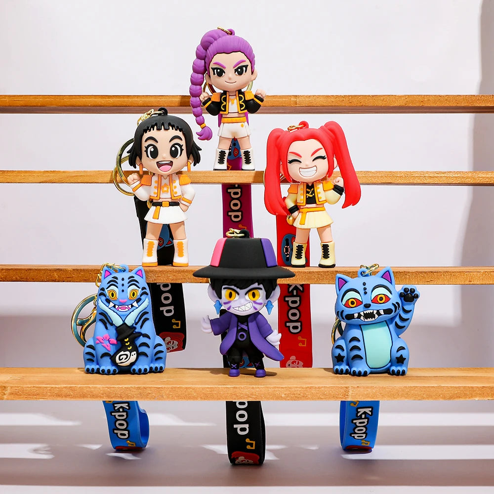 K-POP Demon Hunters Keychains