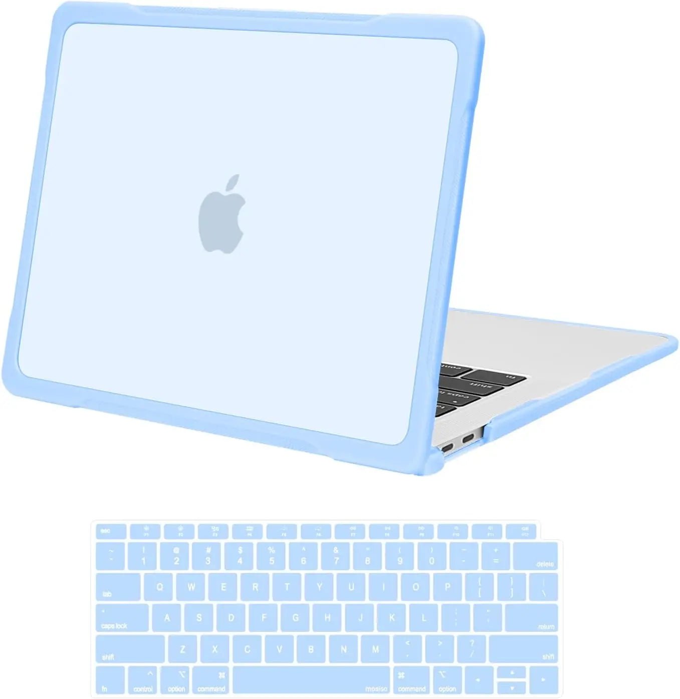 Hard Shell Coloured Laptop Case with Keyboard Cover (for MacBook)