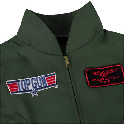 Kids & Adults Costume of Pilot Inspired by Goose from Top Gun