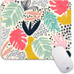 Floral Rectangle Mouse Pads