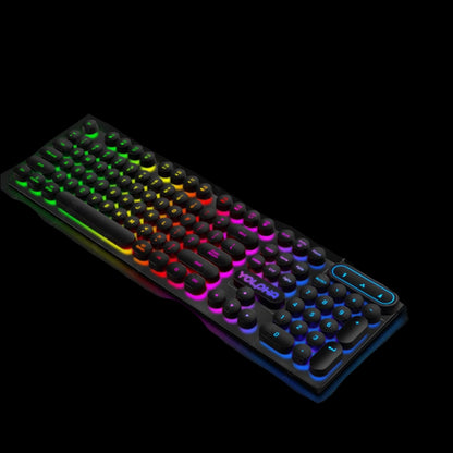 Yolpha Full Wired Ergonomic Gaming Keyboard with Backlighting