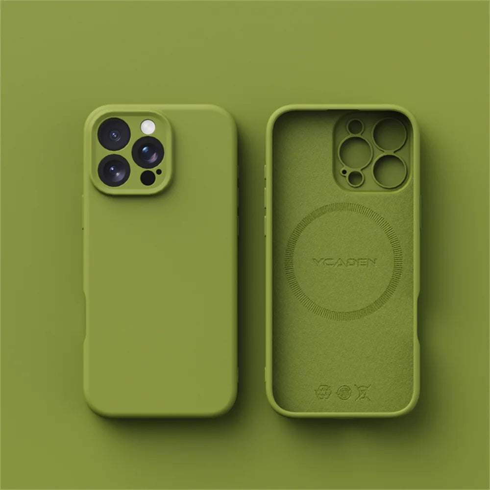 Luxury Liquid Silicone Phone Case (for iPhone)