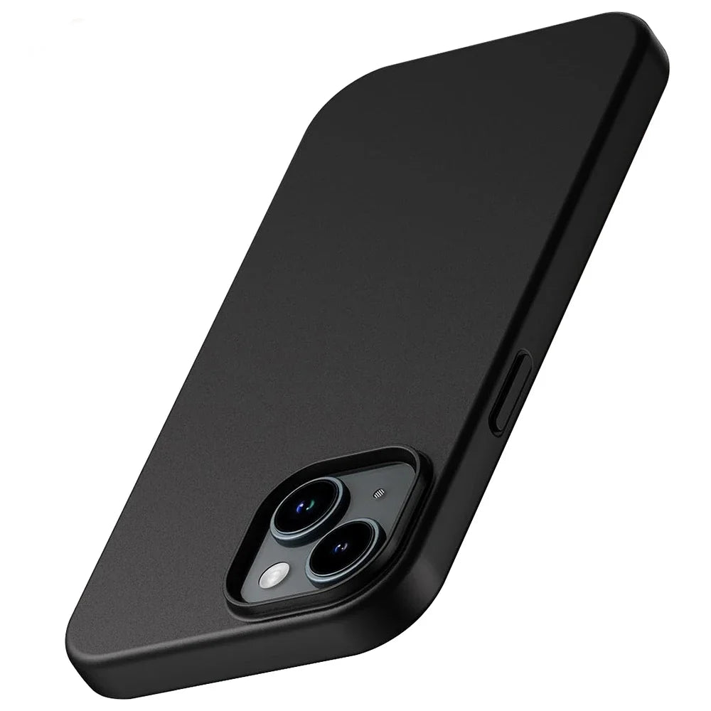 Luxury Matte Silicone Phone Case (for iPhone)