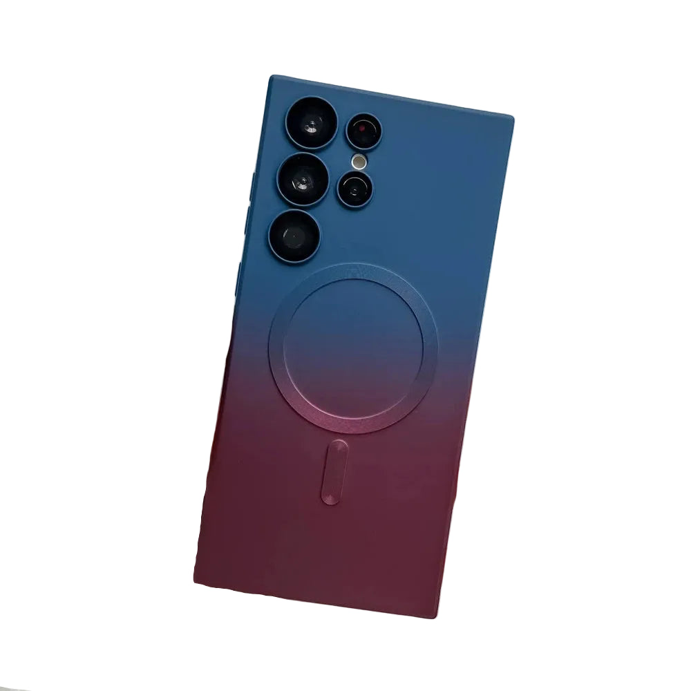 Gradient Colour Magnetic Charge Phone Case (for Galaxy)