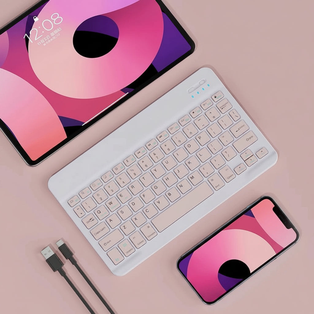 Pastel Magnetic Tablet Keyboard