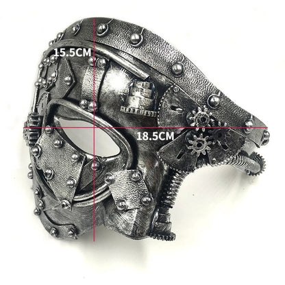 Steampunk Phantom Costume Mask