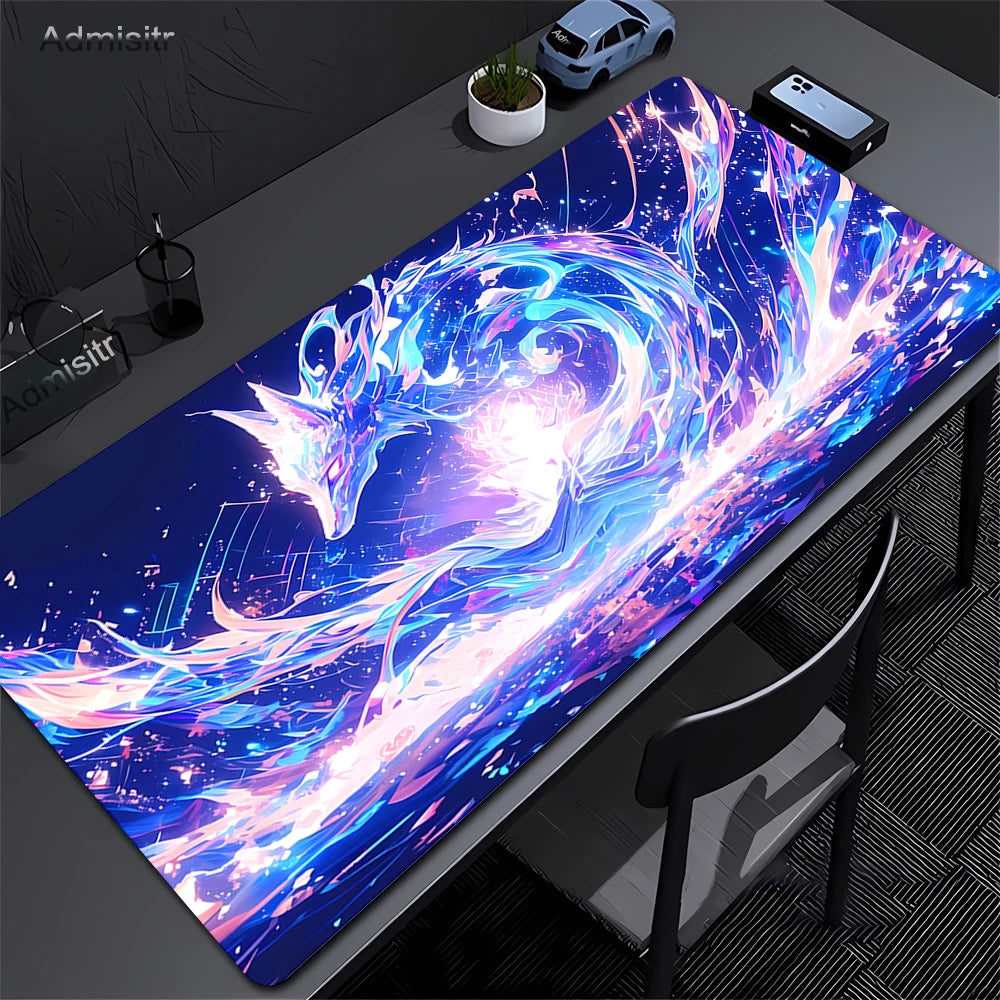 Mythical Fox Landscape Desk and Keyboard Mat