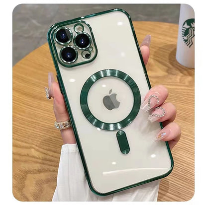 Metallic Plating Magsafe Phone Case ( for iPhone)