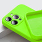 Soft Silicone Shockproof iPhone Case - Dark Green