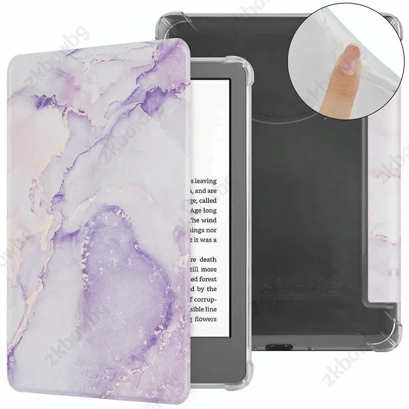 Silicone Back Smart Case for Kindle Paperwhite