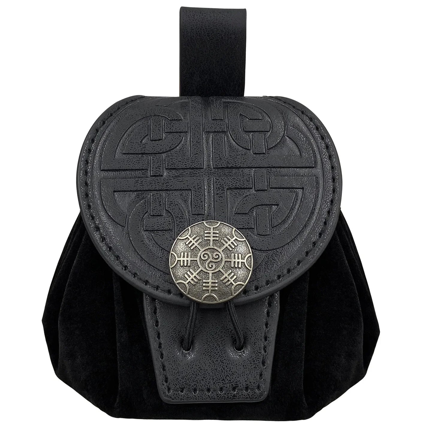 Medieval PU Leather Dice or Coin Bag