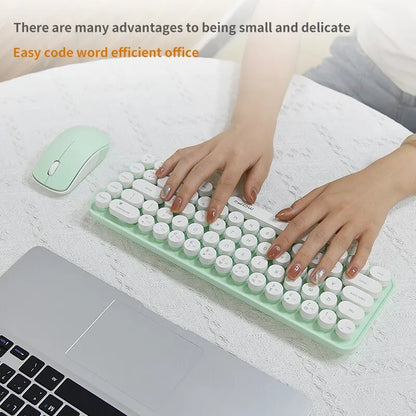 MOFII Compact Wireless Keyboard and Mouse Set