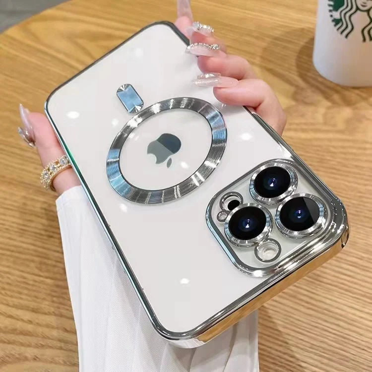 Metallic Plating Magsafe Phone Case ( for iPhone)