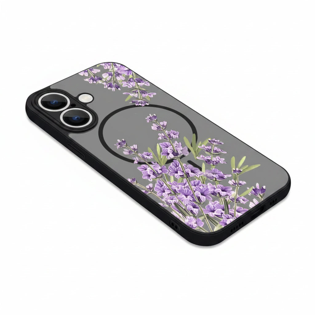 Magnetic Peony Flower Phone Case (for iPhone)