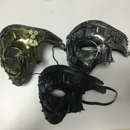 Steampunk Phantom Costume Mask