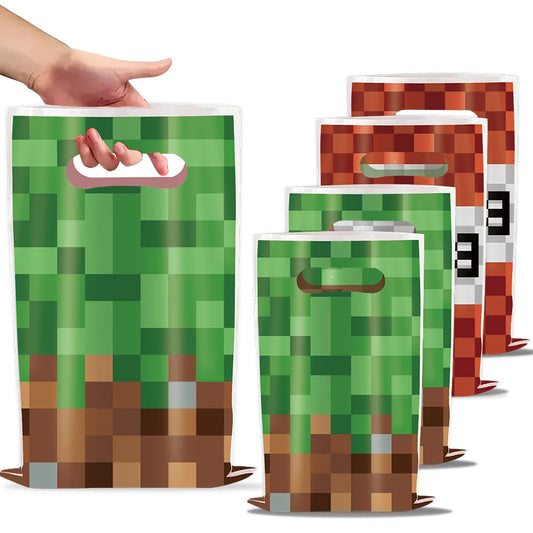 Party Favour Bags Minecraft Theme 10-30pcs