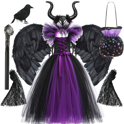 Kids Costume Inspired by Maleficent