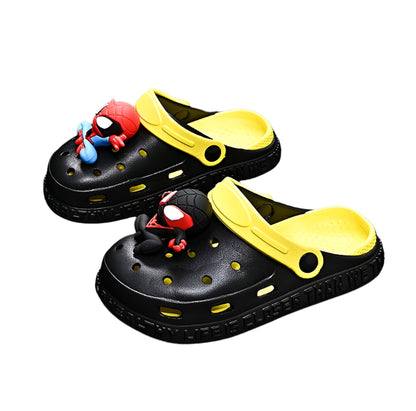 Kids Anti-Slip Slide Shoes with 3D Spiderman