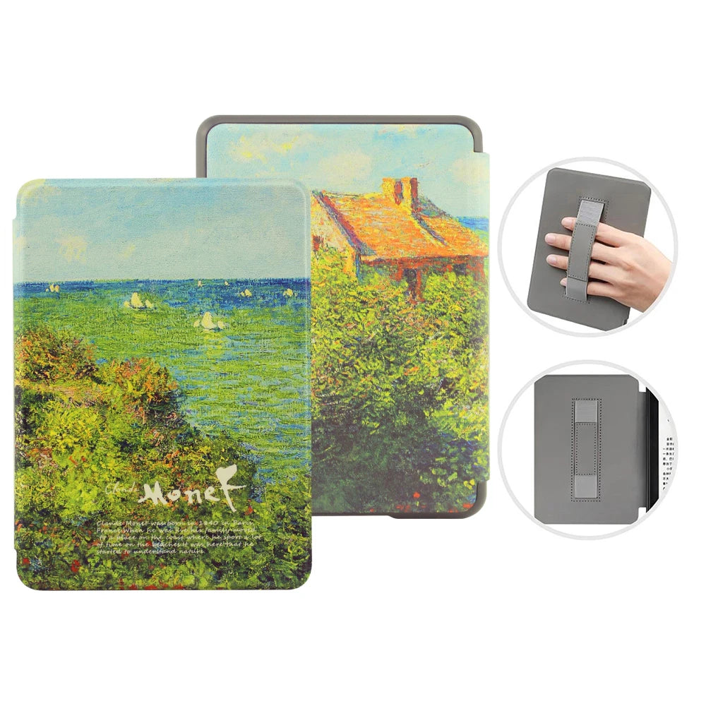 PU Leather Flip Case for Kindle Paperwhite 12th Generation