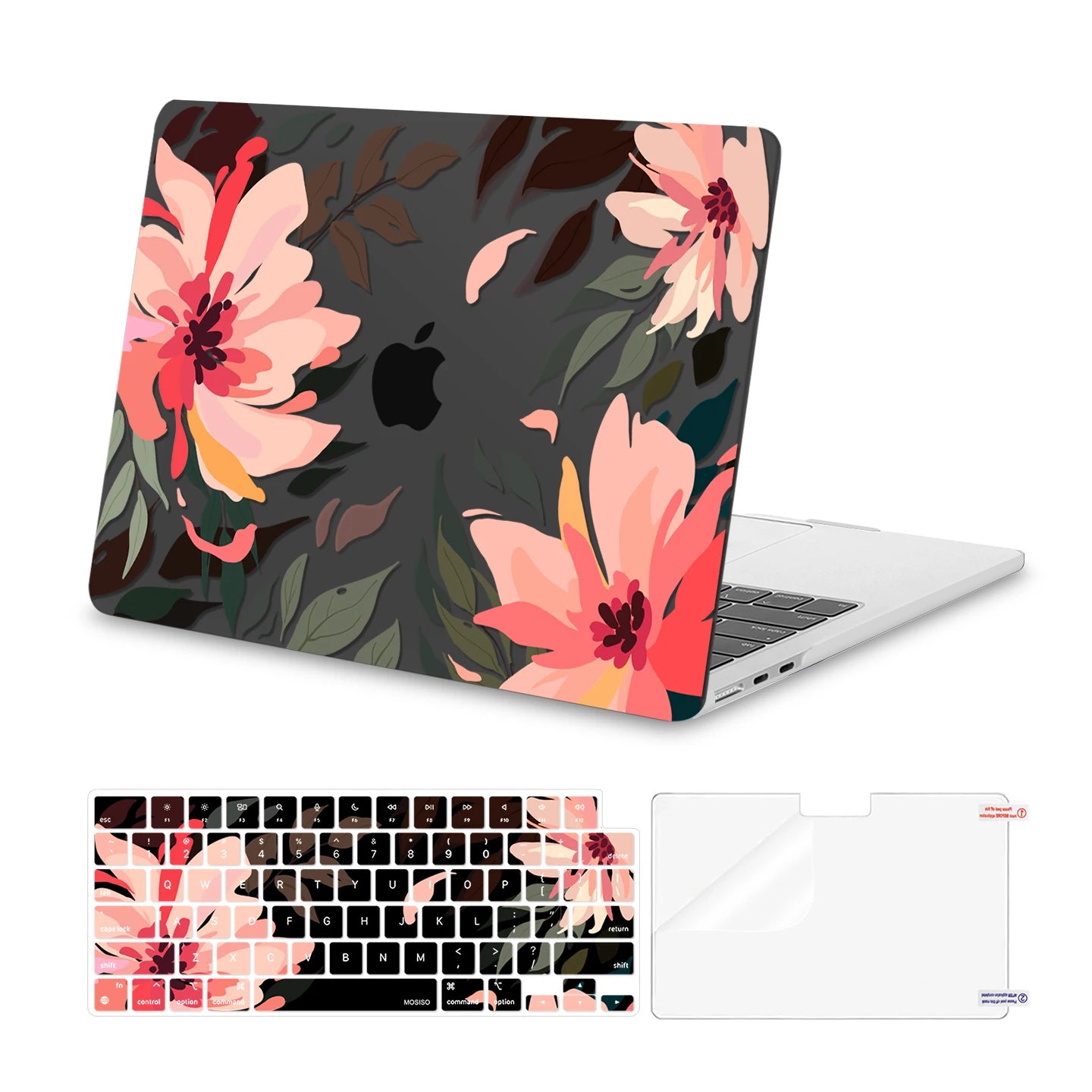 Colourful Hardshell Protective Laptop Case (for Macbook)