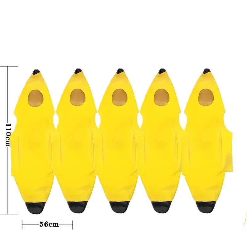 Kids & Adult Banana Funny Costume
