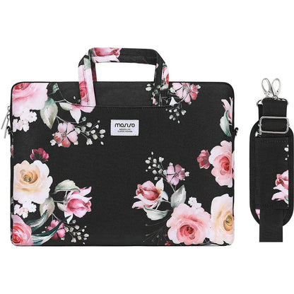 MOSISO Printed Laptop Shoulder Bag – 13–17.3 Inch