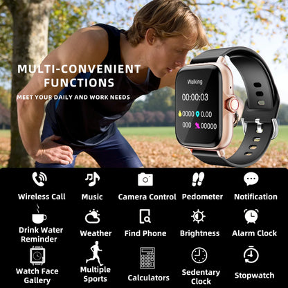1.83'' Waterproof Sports Smart Watch for iPhone & Android