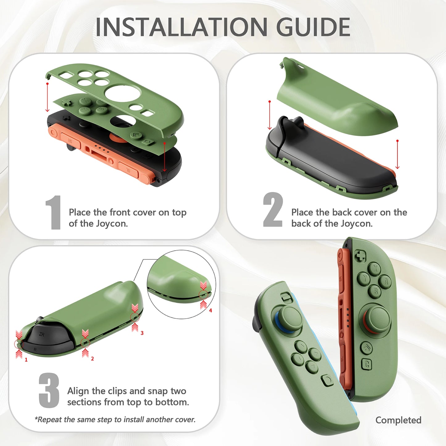 PlayVital Solid Color Protective Case for Nintendo Switch 2