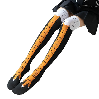 Funny Chicken Leg Adult Socks