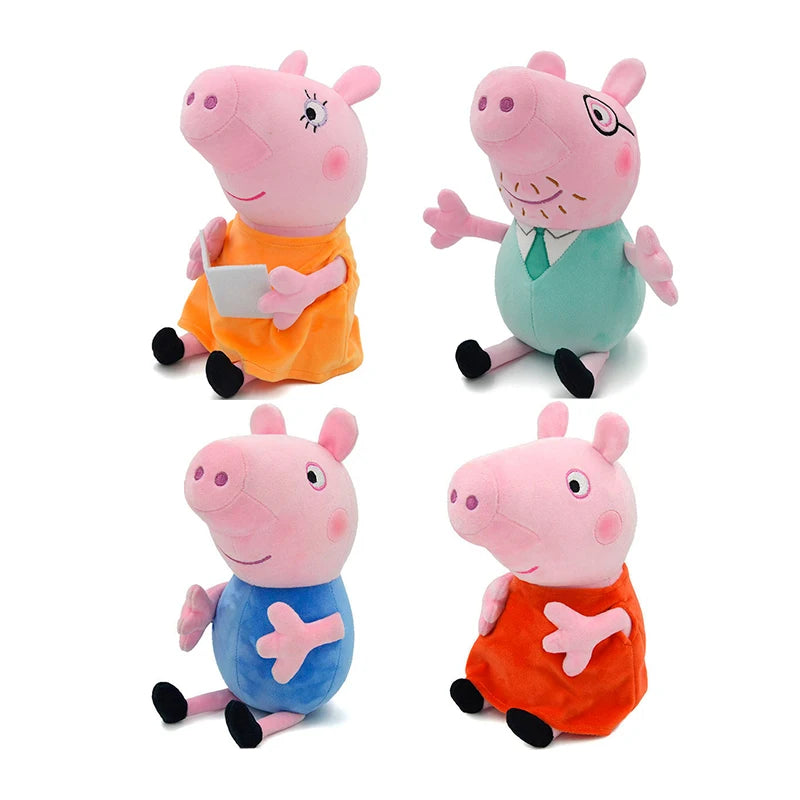 Peppa Pig Family Plush Toy 30cm - FREE Shipping to AU & NZ – The Nerd ...