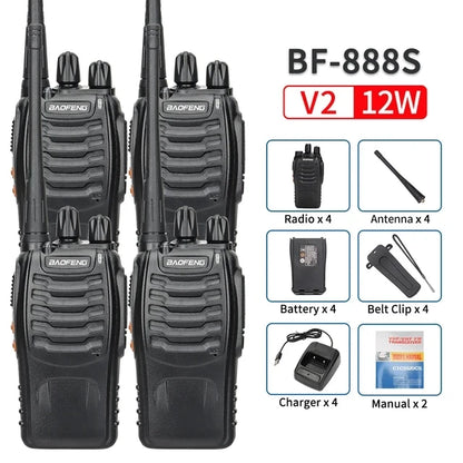 Baofeng BF-888S V2 Long Range Walkie Talkies