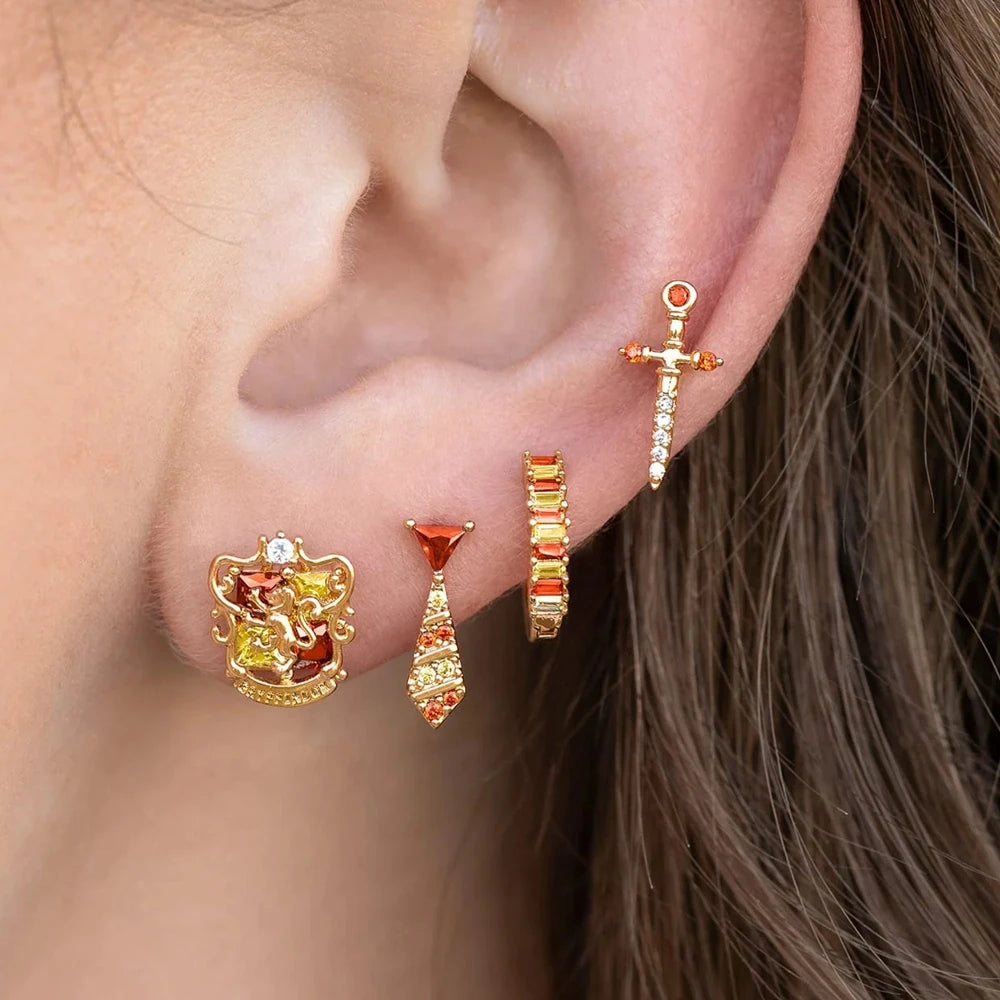 4pcs Earring Set of Harry Potter Houses
