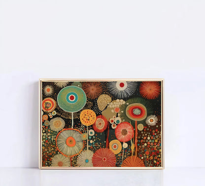 Abstract Nature Colourful Canvas Wall Art