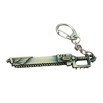 Keychain of Warhammer 40K Chain Saw