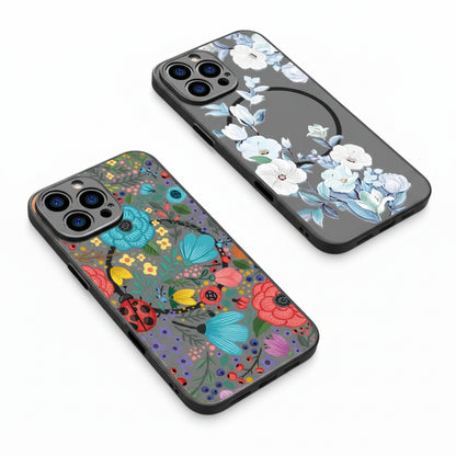 Magnetic Peony Flower Phone Case (for iPhone)