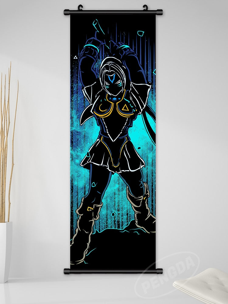 The Legend Of Zelda Dark Poster Scroll Wall Art