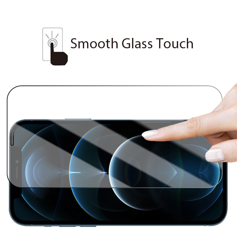 iPhone Tempered Glass Screen Protectors (4pcs)