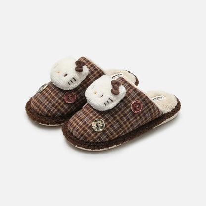 Winter Home Slippers of Hello Kitty