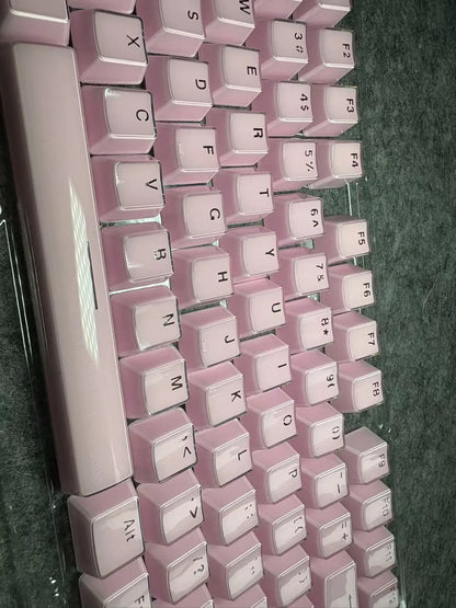 Jelly Crystal Keycaps 136 Keys for Mechanical Keyboard