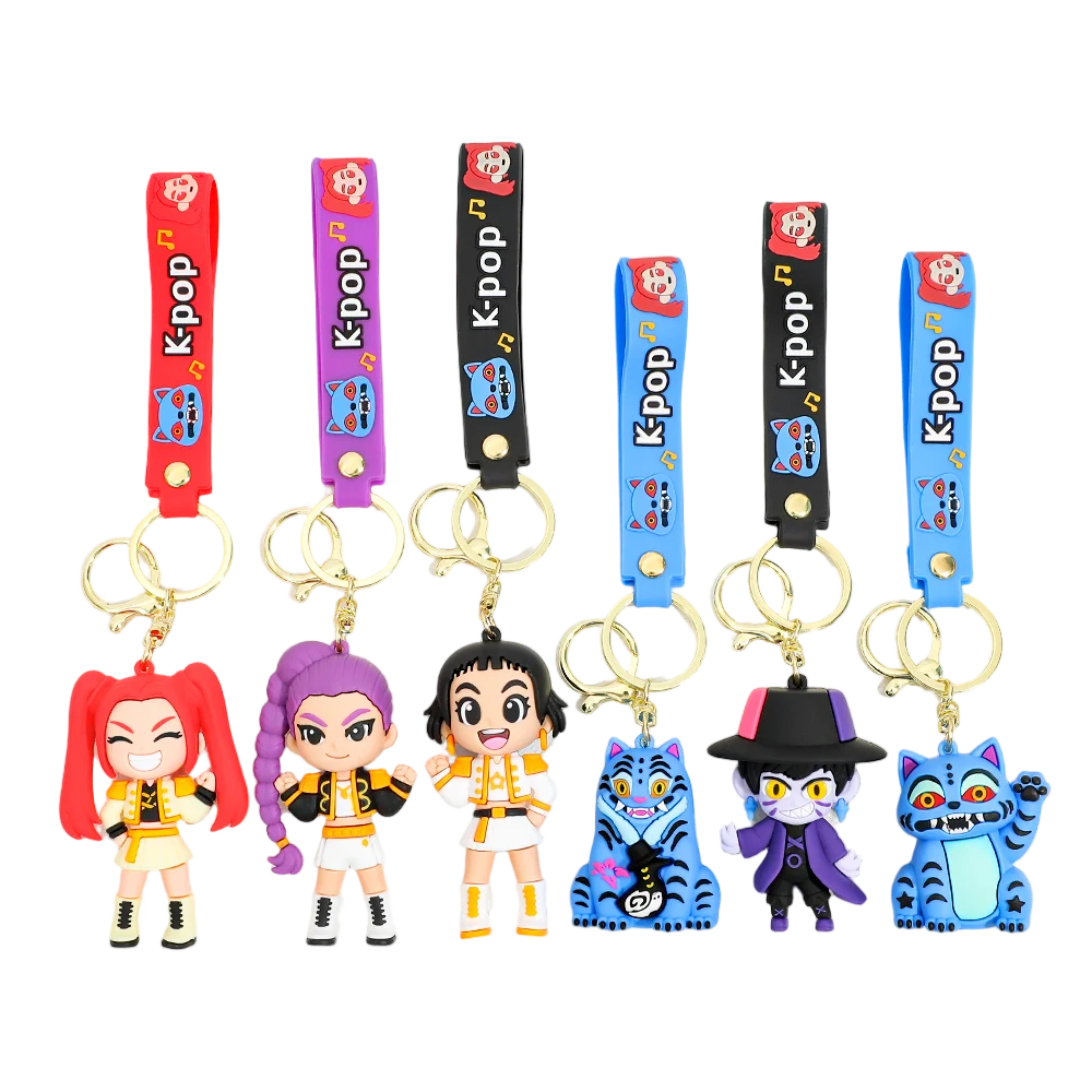 K-POP Demon Hunters Keychains