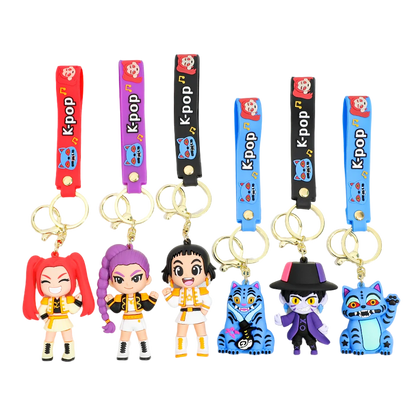 K-POP Demon Hunters Keychains