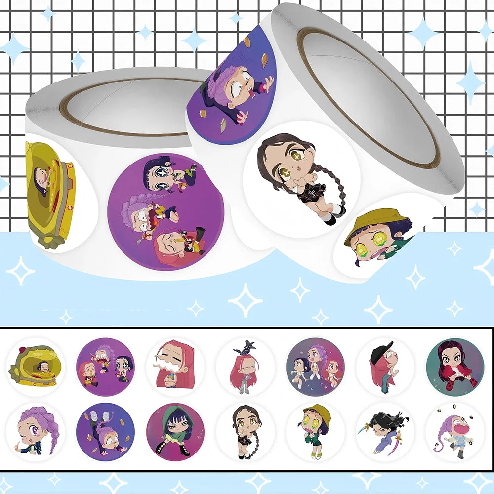 Sticker Decals of K-Pop Demon Hunters